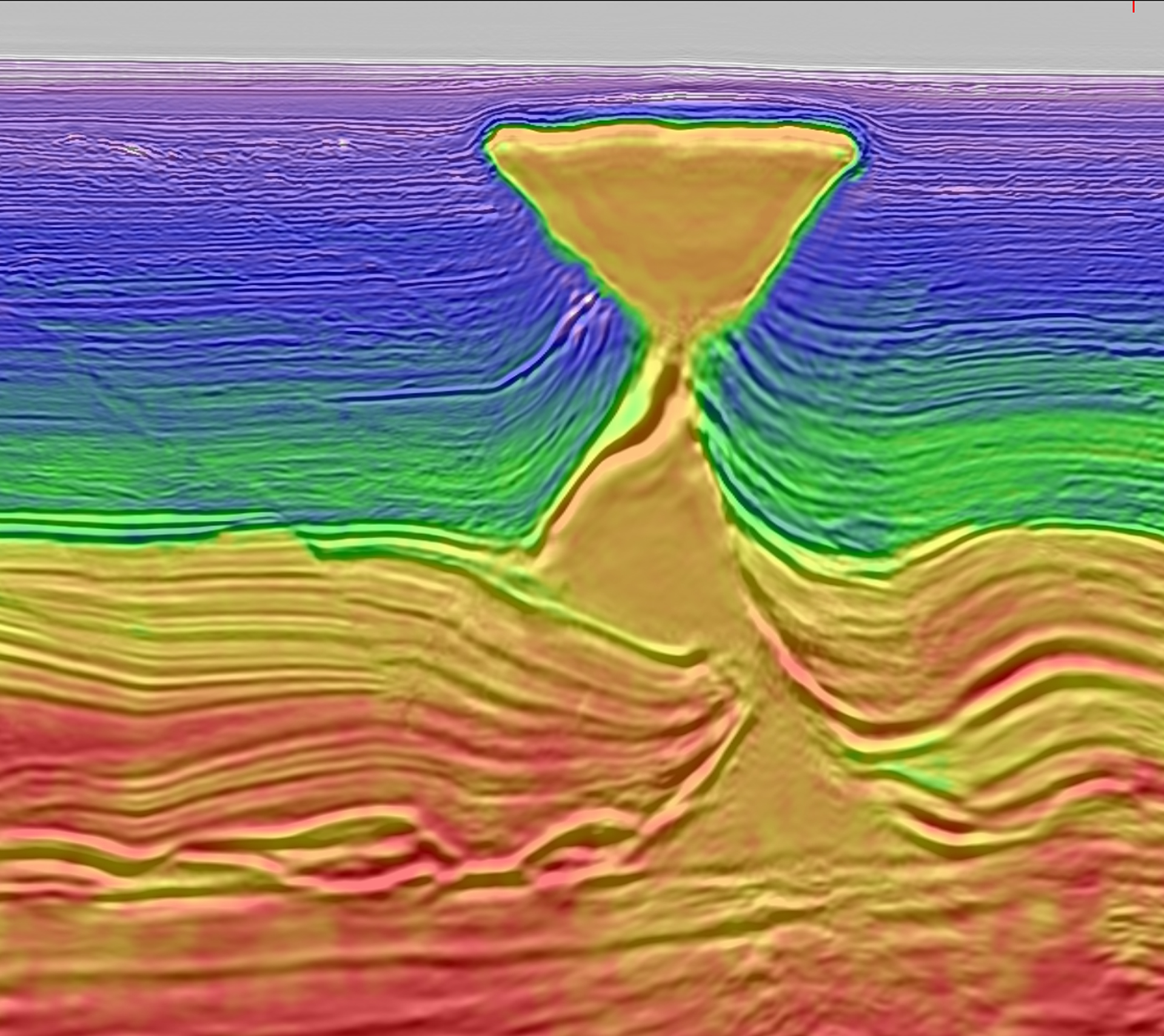 Subsurface imaging OBN data – Mississippi Canyon, Gulf of Mexico