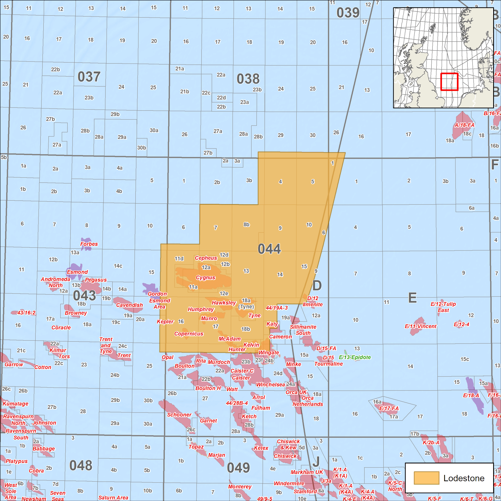 Multi-client seismic survey – Southern North Sea (Lodestone)